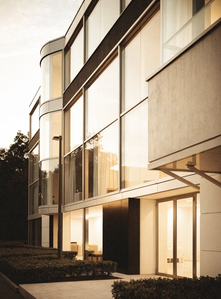 Property, a Group luxury residential development at golden hour