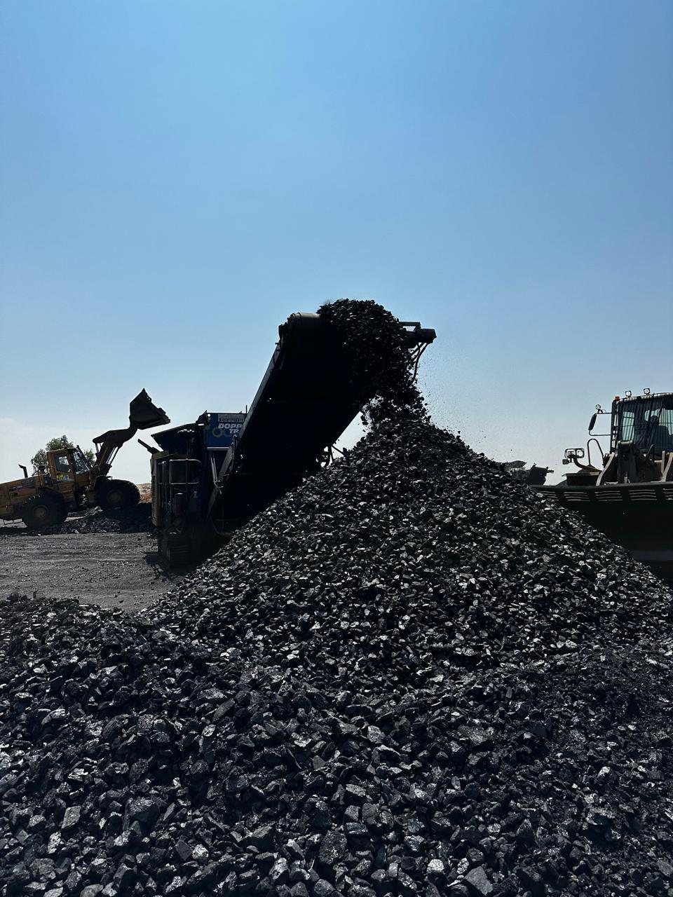 Group mining operations, active site works