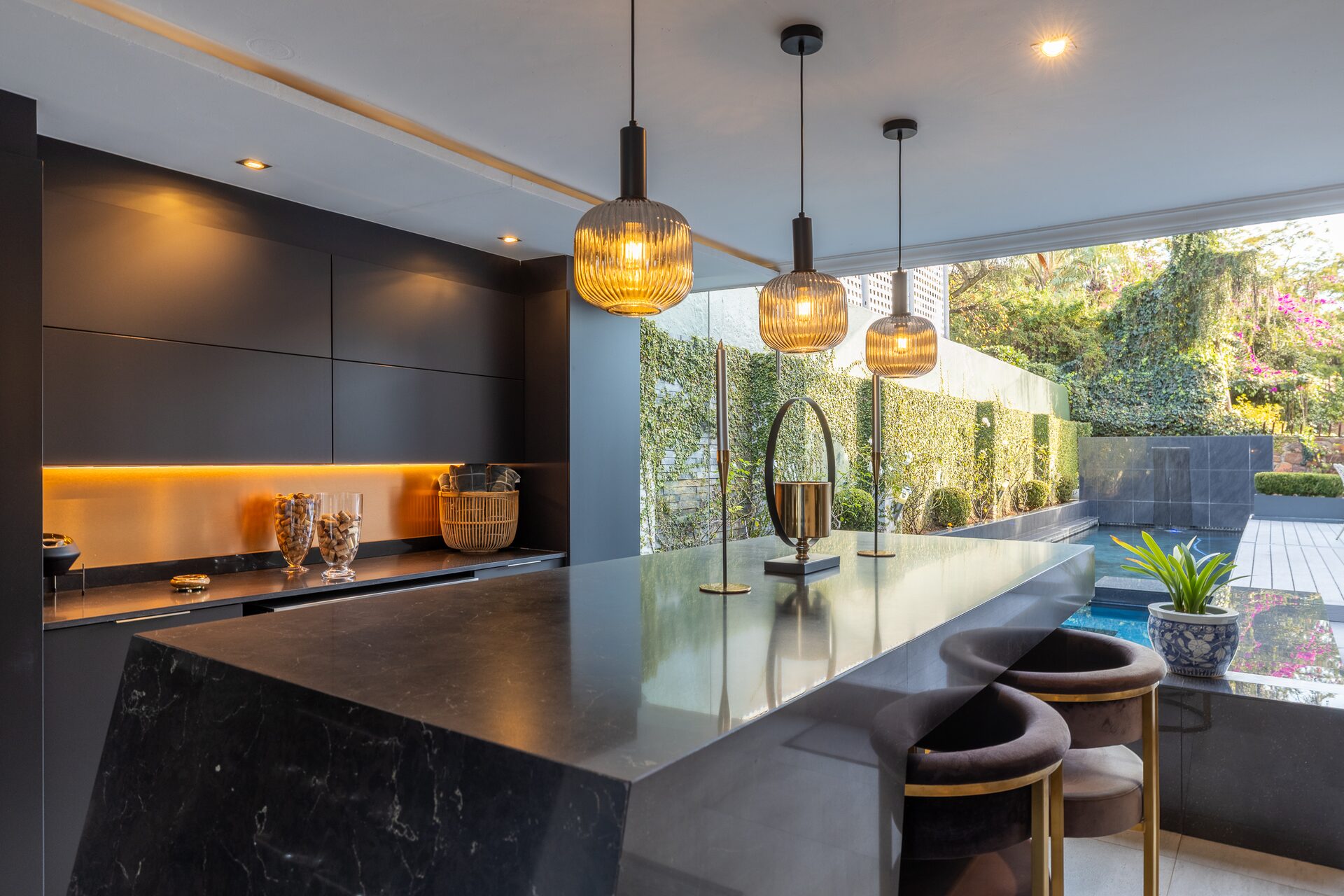 Waterkloof residence interior with bespoke joinery